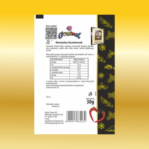 Mézeskalács fűszerkeverék Kt