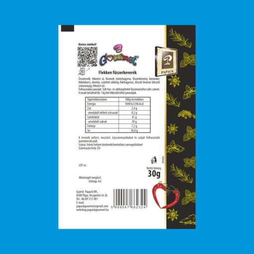 Flekken fűszerkeverék Kt