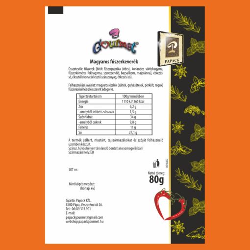 Magyaros fémdobozos fkev.